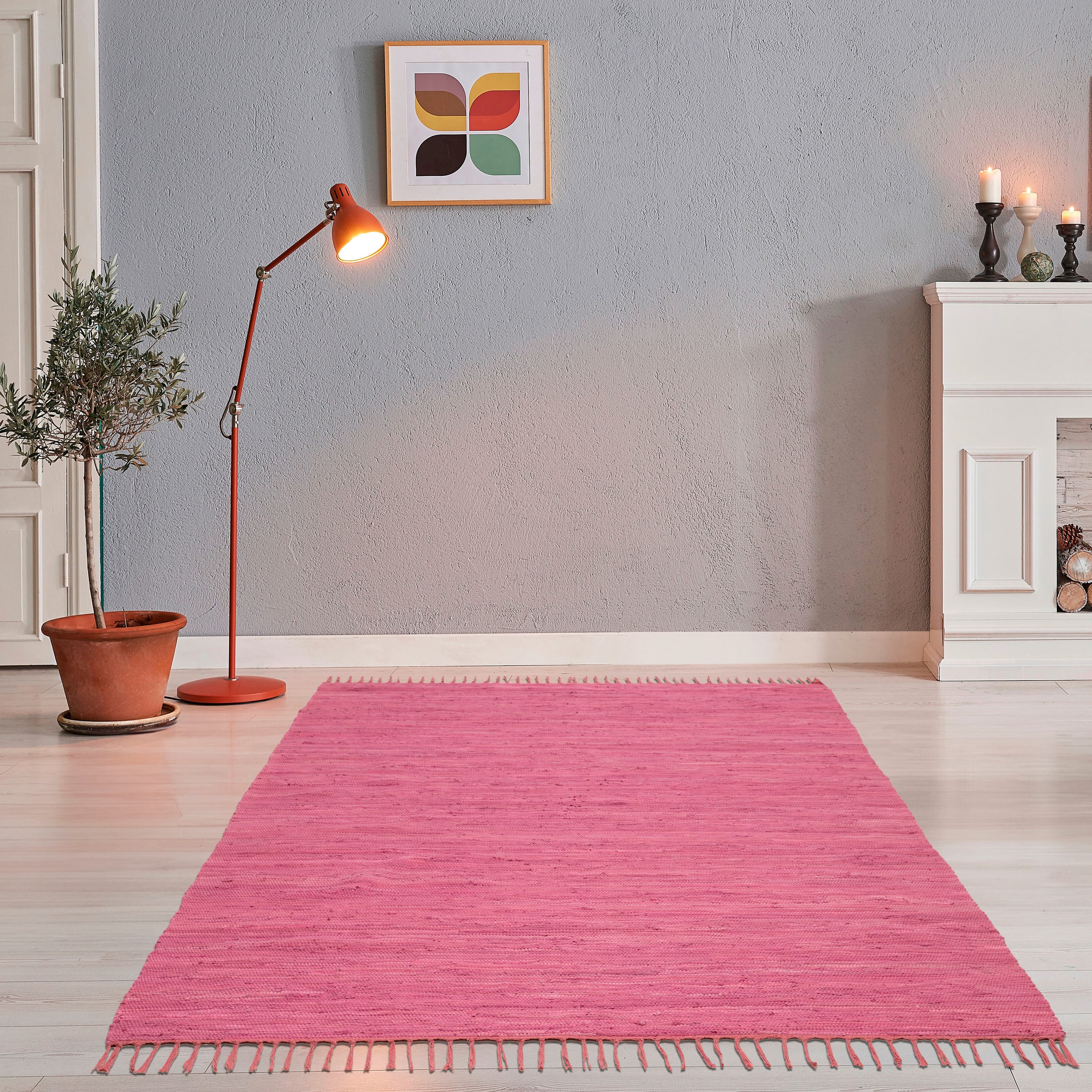 THEKO Teppich Happy Cotton Fleckerl | Rot