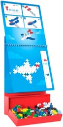PLUS-PLUS Kreativset Bausteine Puzzle by Number Transport | Mehrfarbig 4