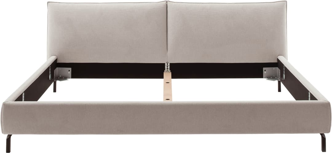 Home affaire Polsterbett Fionara | Grau