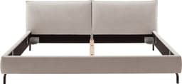 Home affaire Polsterbett Fionara | Grau