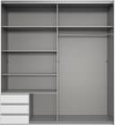 Wimex Schwebetürenschrank Emden | Grau 2