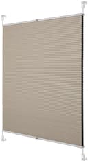 LICHTBLICK ORIGINAL Wabenplissee Thermo-Plissee Klemmfix | Beige 2