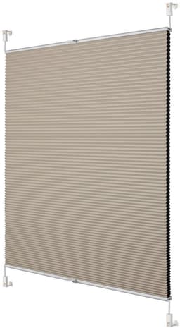 LICHTBLICK ORIGINAL Wabenplissee Thermo-Plissee Klemmfix | Beige