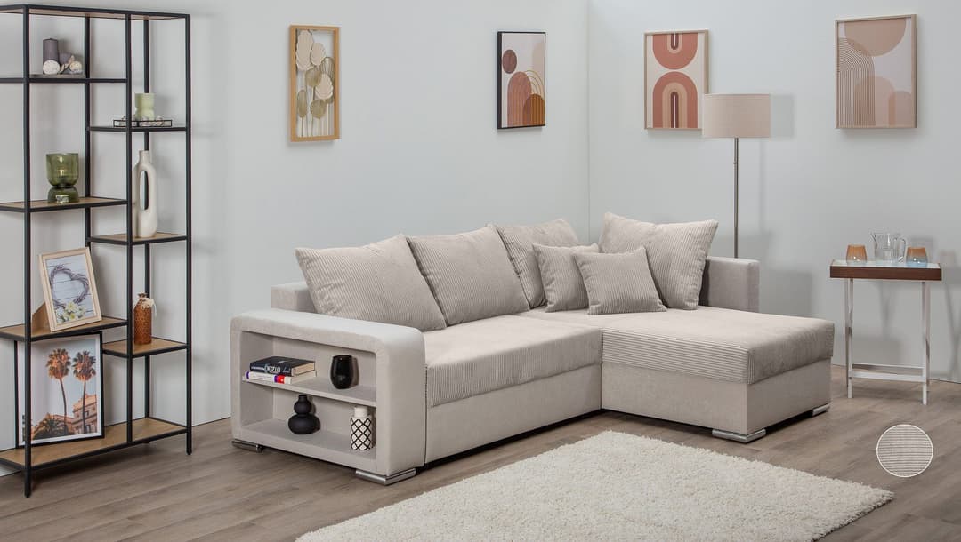 COLLECTION AB Ecksofa John | Beige