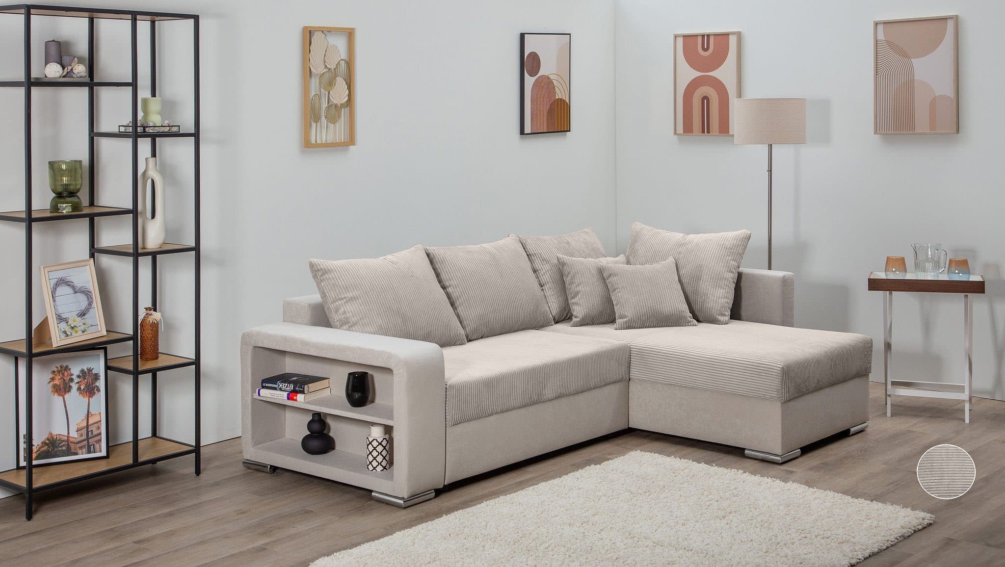 COLLECTION AB Ecksofa John | Beige