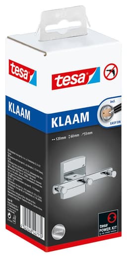 tesa KLAAM Hakenleiste | Silber