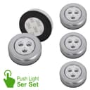 Briloner Leuchten LED Push Light | Grau