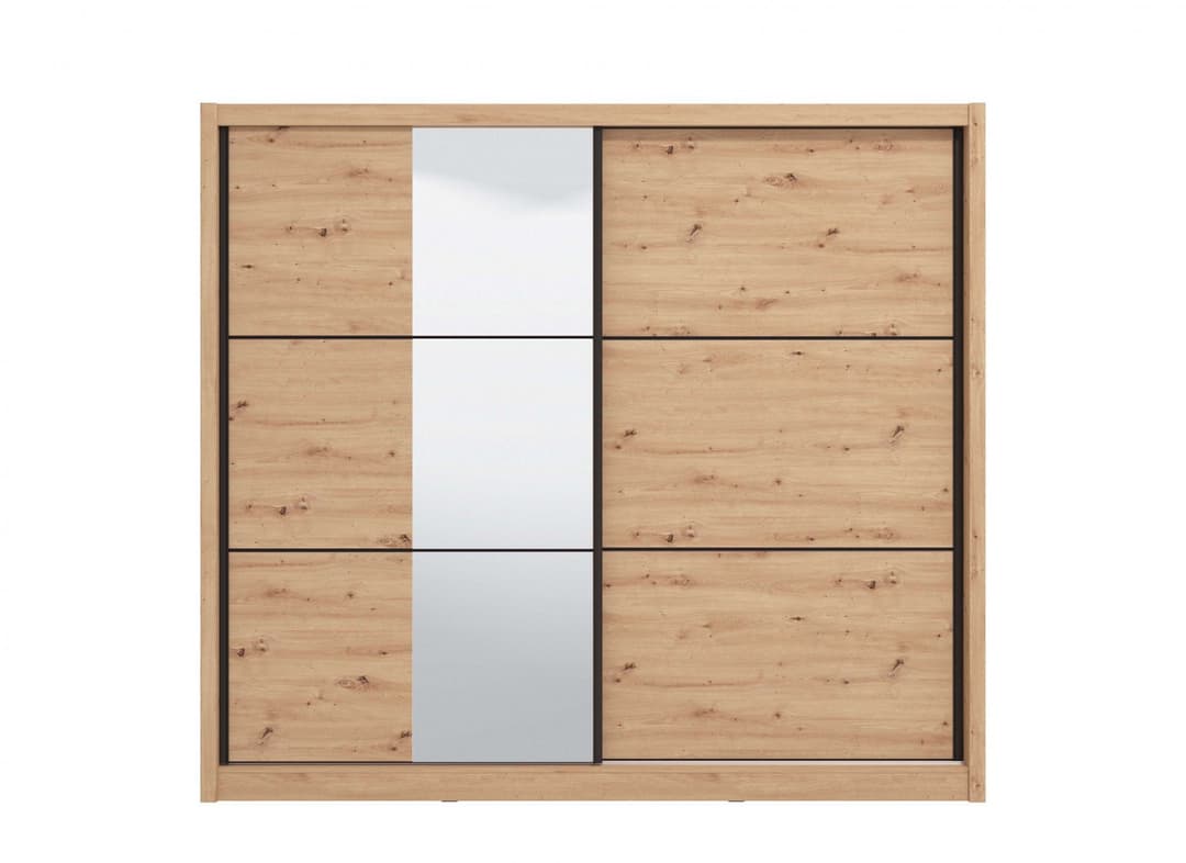 Home affaire Schwebetürenschrank Navara | Holztöne