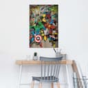 Reinders! Poster Marvel Helden | Mehrfarbig 2