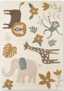 HANSE Home Kinderteppich Animal Safari | Mehrfarbig 2