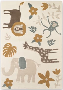 HANSE Home Kinderteppich Animal Safari | Mehrfarbig