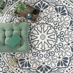 Paco Home Teppich Coco 205 | Blau