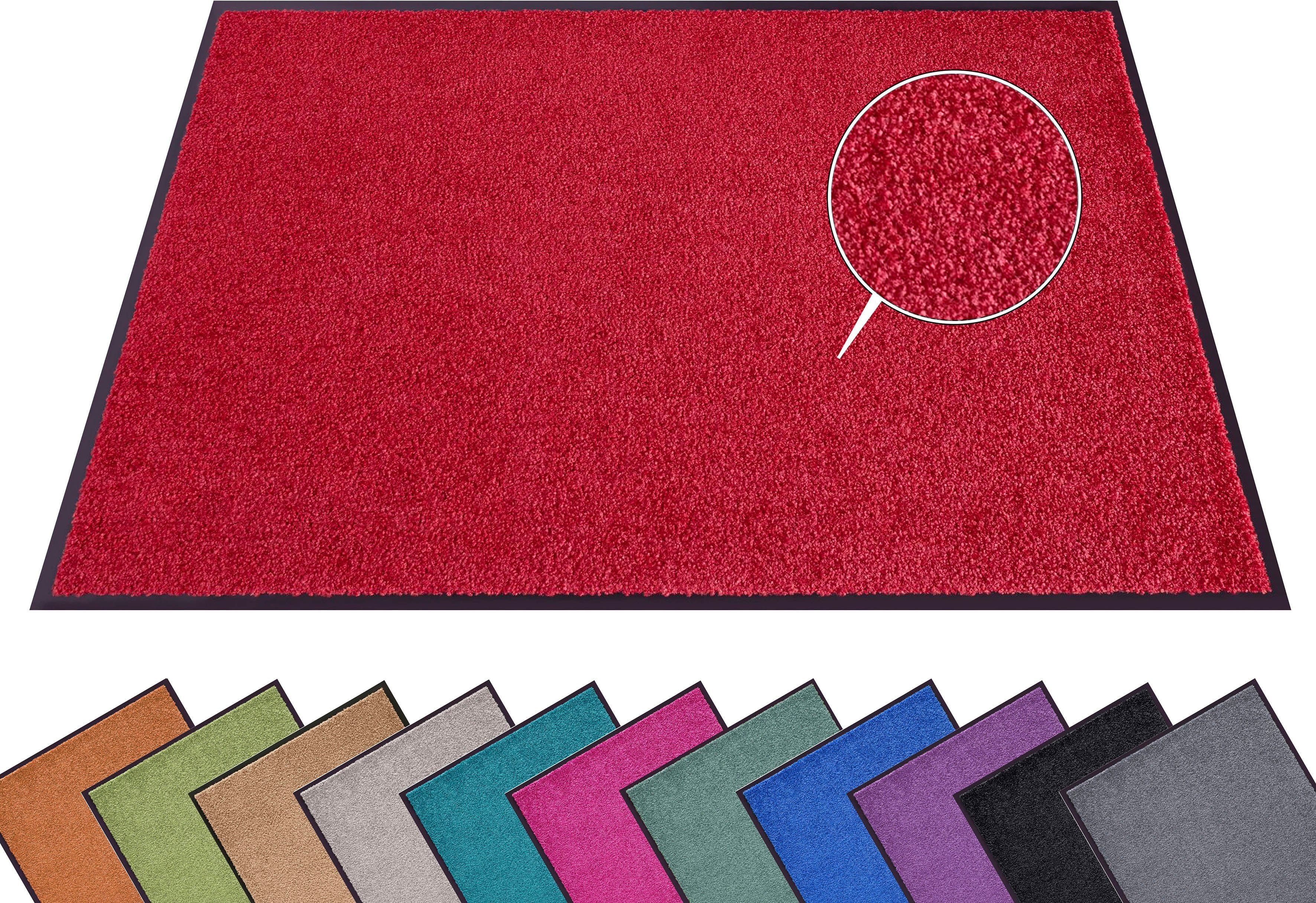 HANSE Home Fußmatte Wash & Clean | Rot