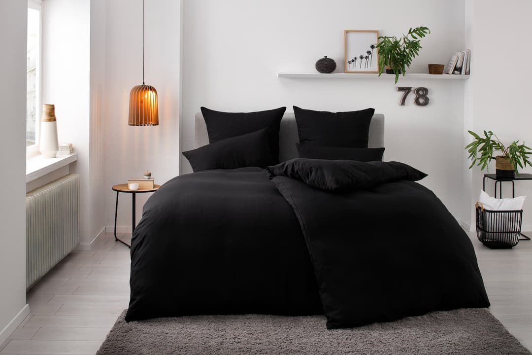 OTTO home Bettwäsche Desner | Schwarz