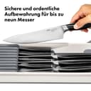 OXO Good Grips Kompakter Messerschubladen Organizer | Mehrfarbig 3