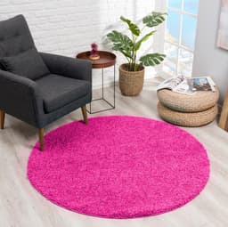 Sanat Hochflor-Teppich LOCA | Pink