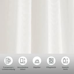 OTTO home Gardine XANA | Silber