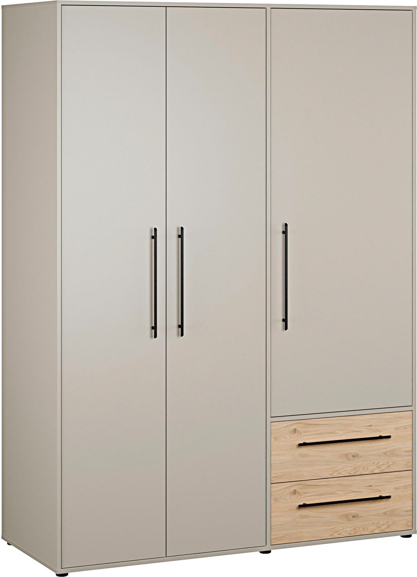 FORTE Kleiderschrank Mokkaris | Holztöne