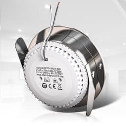 B.K.Licht LED Einbauleuchten 6er Set | Silber
