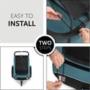 Hauck Kinderwagen-Sonnenschutzhülle Bike Trailer Sunshade | Schwarz 5