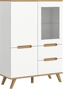 Home affaire Highboard Alesund | Weiß