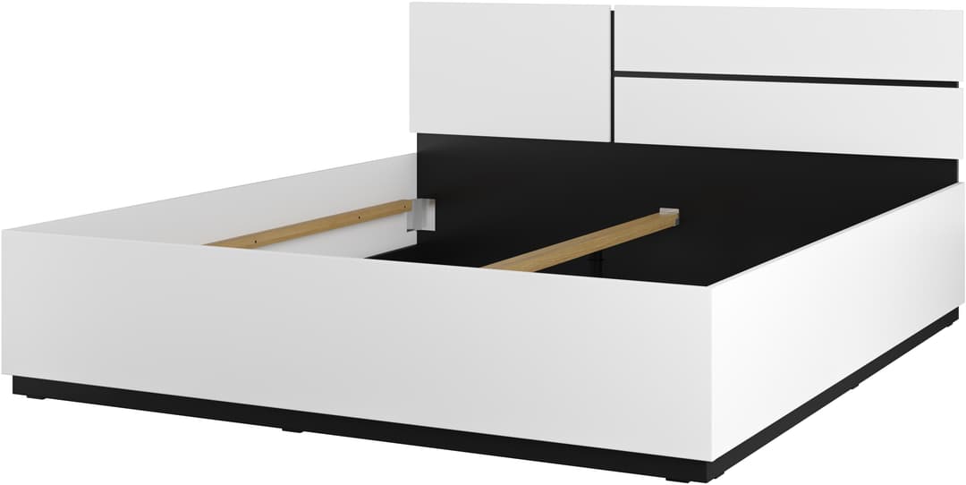 OTTO home Bett Cross | Weiß