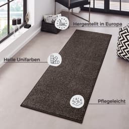 HANSE Home Teppich Pure 100 Kurzflor | Grau
