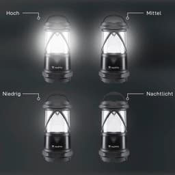 VARTA Laterne Indestructible L30 Pro COB LED | Schwarz
