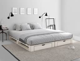 OTTO home Palettenbett ALASCO | Weiß