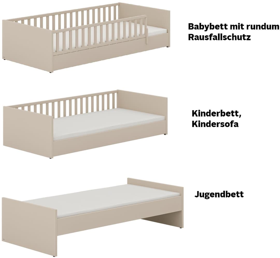 PAIDI LITTLE FLO Kinderbett | Beige