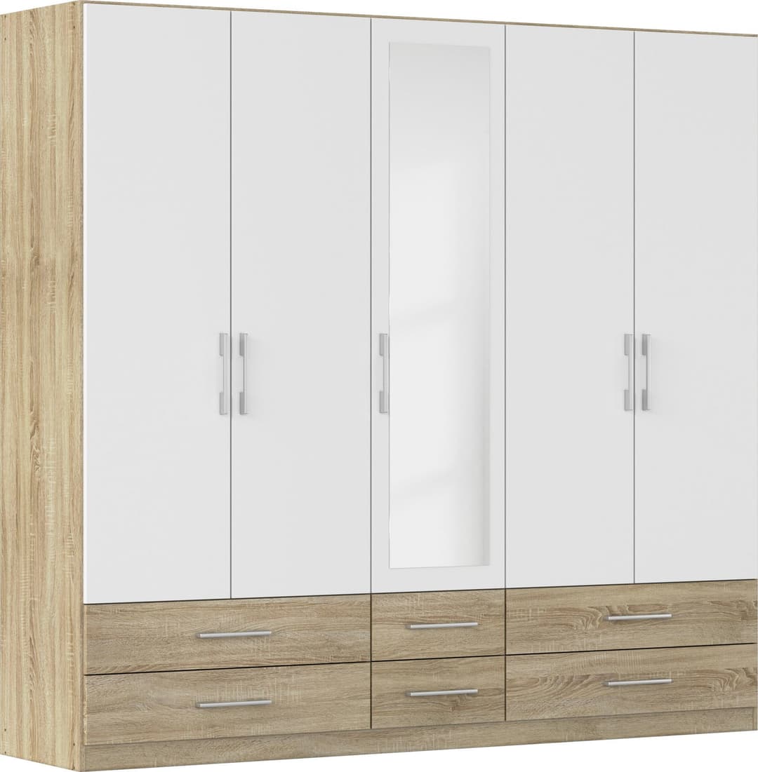 rauch Kleiderschrank HERSBRUCK | Holztöne
