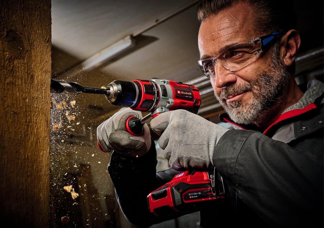 Einhell Akku-Bohrschrauber TP-CD 18/80 Li BL-Solo | Rot