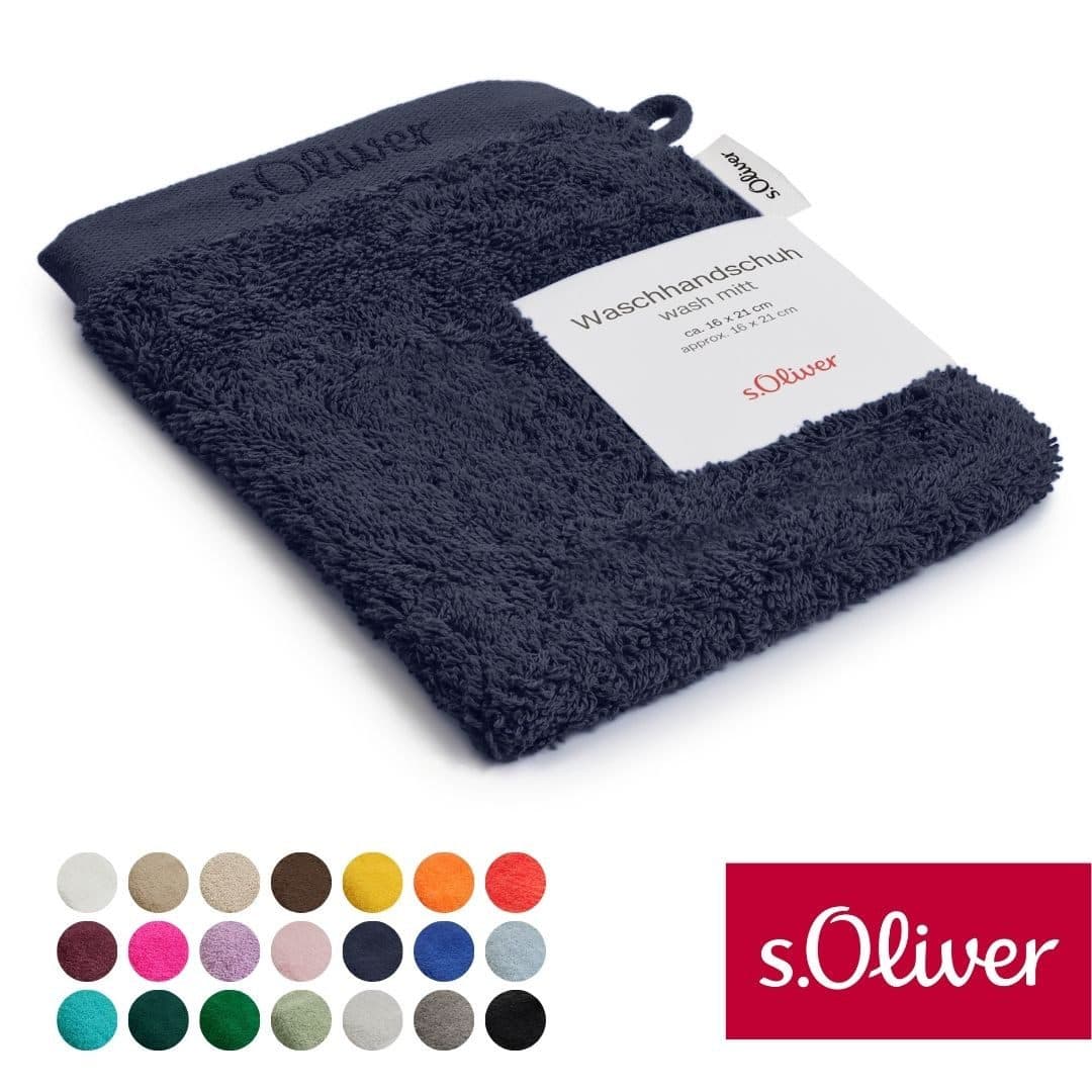 s.Oliver Waschhandschuh | Blau