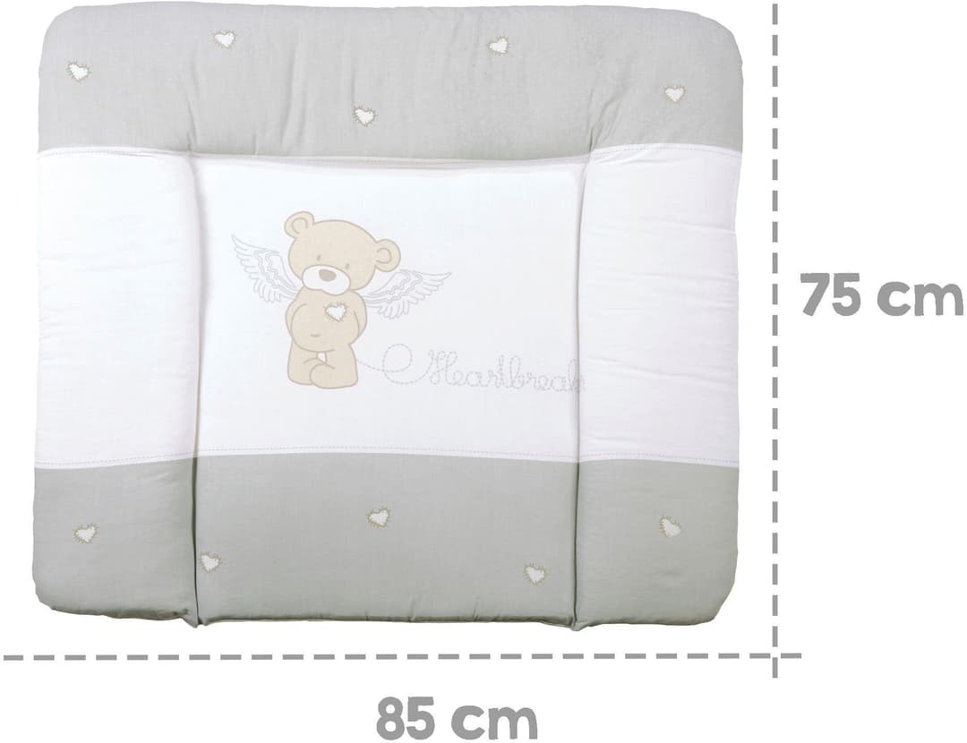 roba Wickelauflage 85 x 75 cm | Grau