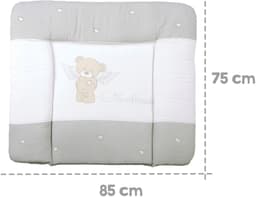 roba Wickelauflage 85 x 75 cm | Grau