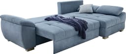 Jockenhöfer Gruppe Ecksofa Alster | Blau