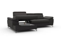 sit&more Ecksofa Cabrio L-Form | Braun