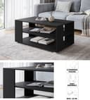 Home affaire Couchtisch Kenia | Schwarz 5