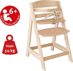 roba® Hochstuhl Sit up III | Holztöne