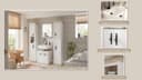 Home affaire Wandregal Florenz | Weiß 3