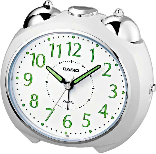 CASIO Quarzwecker TQ-369-7EF | Weiß