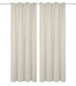 Home Basics Vorhang SOFTY 2er Pack | Braun