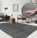 the carpet Teppich Relax | Grau