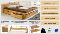 OTTO home Funktionsbett FINJA | Braun