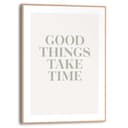 Reinders! Bild mit Rahmen Take Your Time | Beige 2