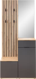 HBZ Kompaktgarderobe Simple | Grau
