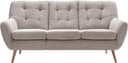 exxpo - sofa fashion 3-Sitzer Scandi | Braun 2