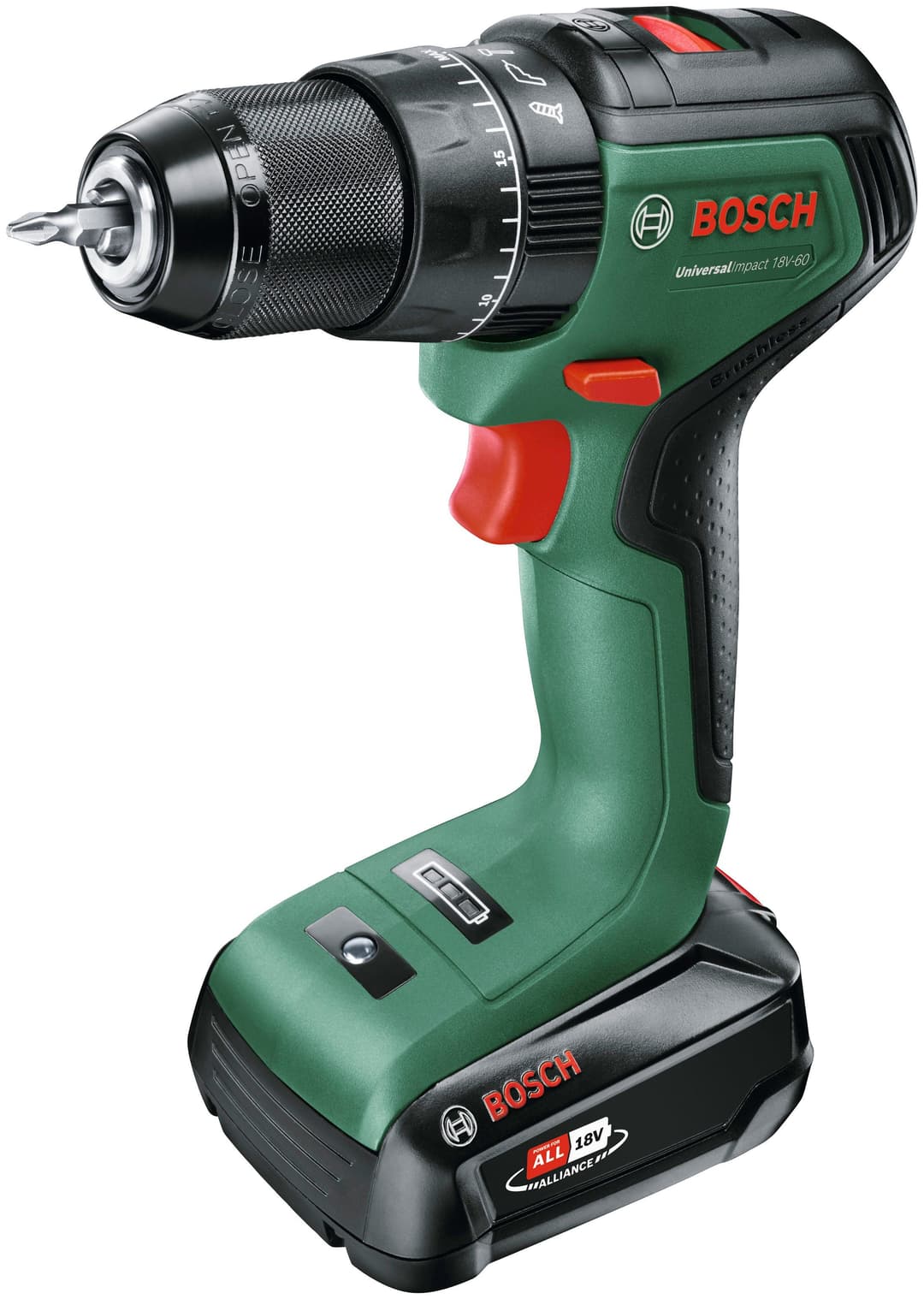 Bosch Home & Garden UniversalImpact 18V-60 | Grün