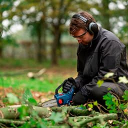 Bosch Professional Akku-Kettensäge Mini » GKE 18V-15« | Blau