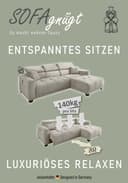 Jockenhöfer Gruppe Ecksofa Cremona L-Form | Braun 3